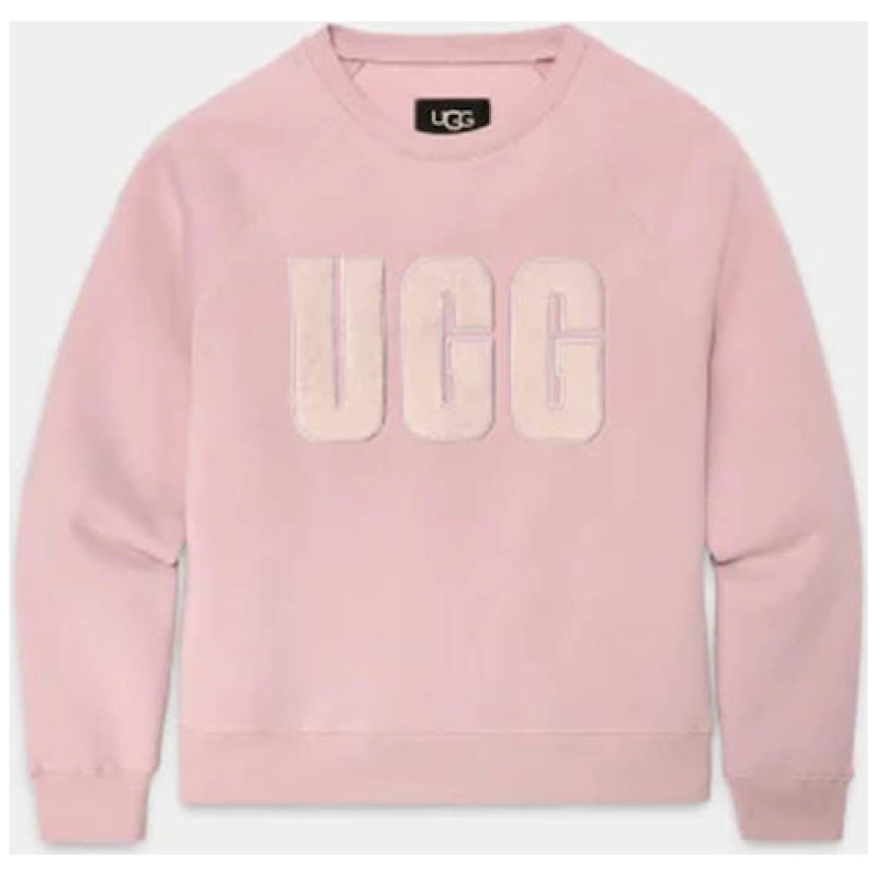 UGG MADELINE FUZZY LOGO CREWNECK